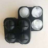 Gin box - 4 ball silicone ice cube tray