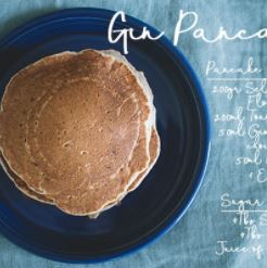 HAPPINESS IS… THE SMELL OF GIN PANCAKES IN THE MORNING!