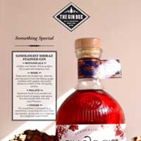 GINOLOGIST SHIRAZ STAINED GIN BROCHURE